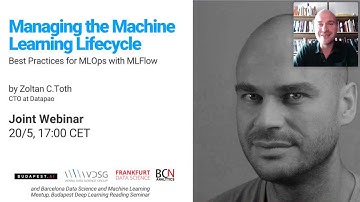 Managing the Machine Learning Lifecycle - Best Practices for MLOps with MLFlow