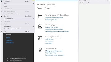 introduction to visual studio 2012 express for windows phone