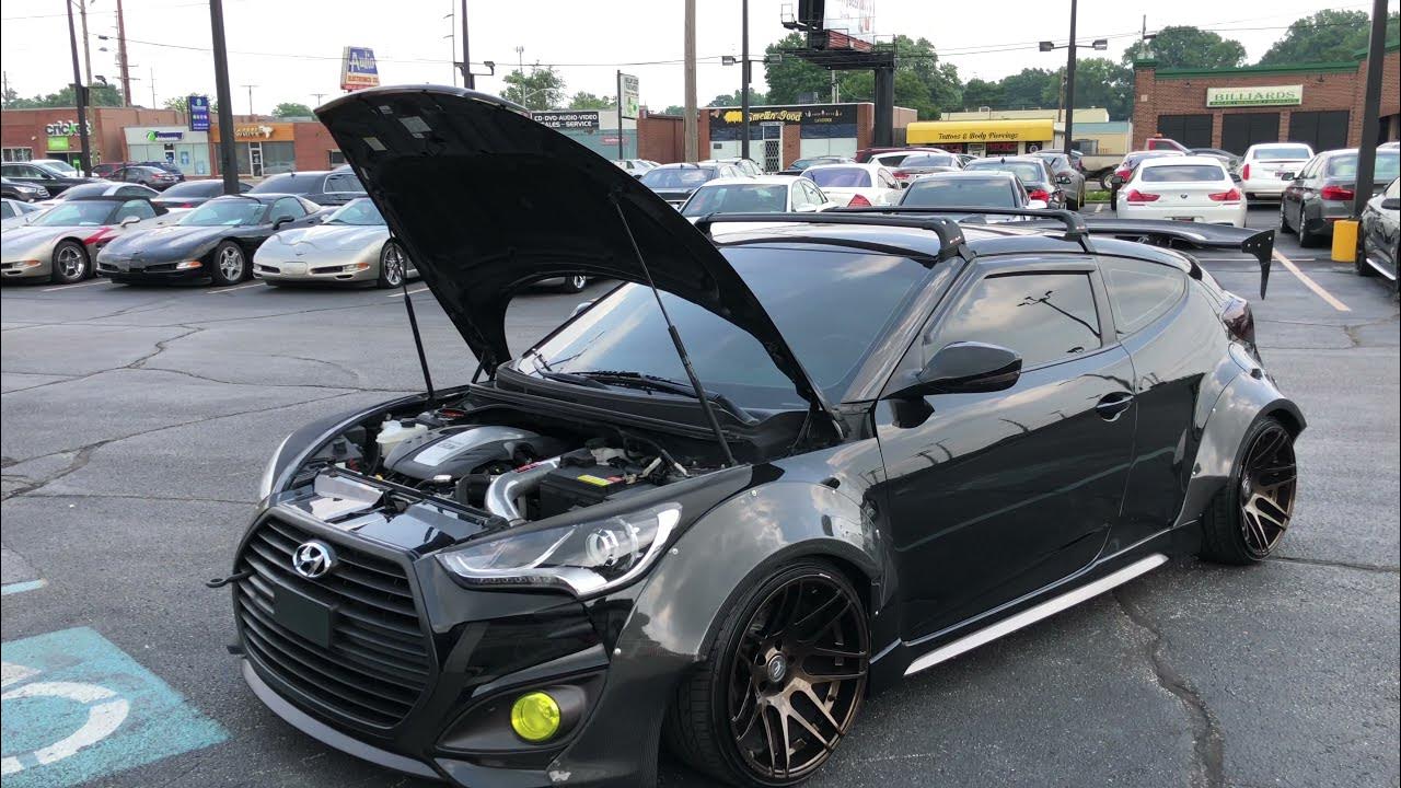2016 Hyundai Veloster Turbo Wide Body Kit Walk-Around Exterior Interior