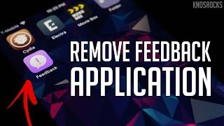 How To Remove / Delete FeedBack App iOS 12 - 12.4 & 11.4.1 - 11 Jailbreak iPhone iPad iPod screenshot 2