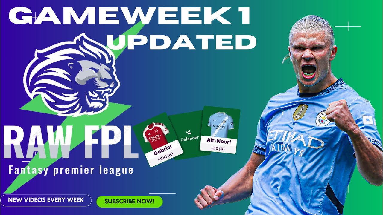 UPDATED FPL GAMEWEEK1 DRAFT 🔥 NO SALAH?? FANTASY FOOTBALL 25/26 - FPL TIPS - BEST DIFFERENTIAL DRAFT