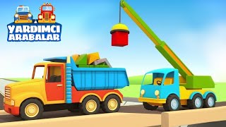 Çizgi film. Yardımcı araçlar. Köprüyü tamir ediyoruz.