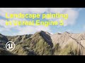 Landscape painting in Unreal Engine 5