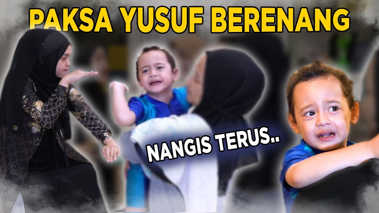 RICIS PAKSA YUSUF BERENANG SAMPAI NANGIS GAK BERHENTI..