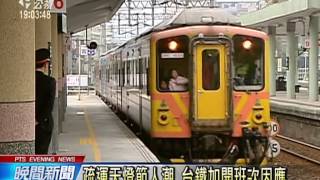 天燈節疏運 增台鐵班次、接駁公車 20150220 公視晚間新聞