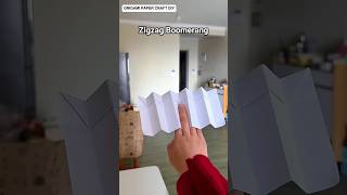How To Make Paper ZigZag Boomarang Plane🔥✈️#shorts