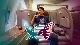 Qatar Airways & Cathay Pacific HYBRID FIRST CLASS