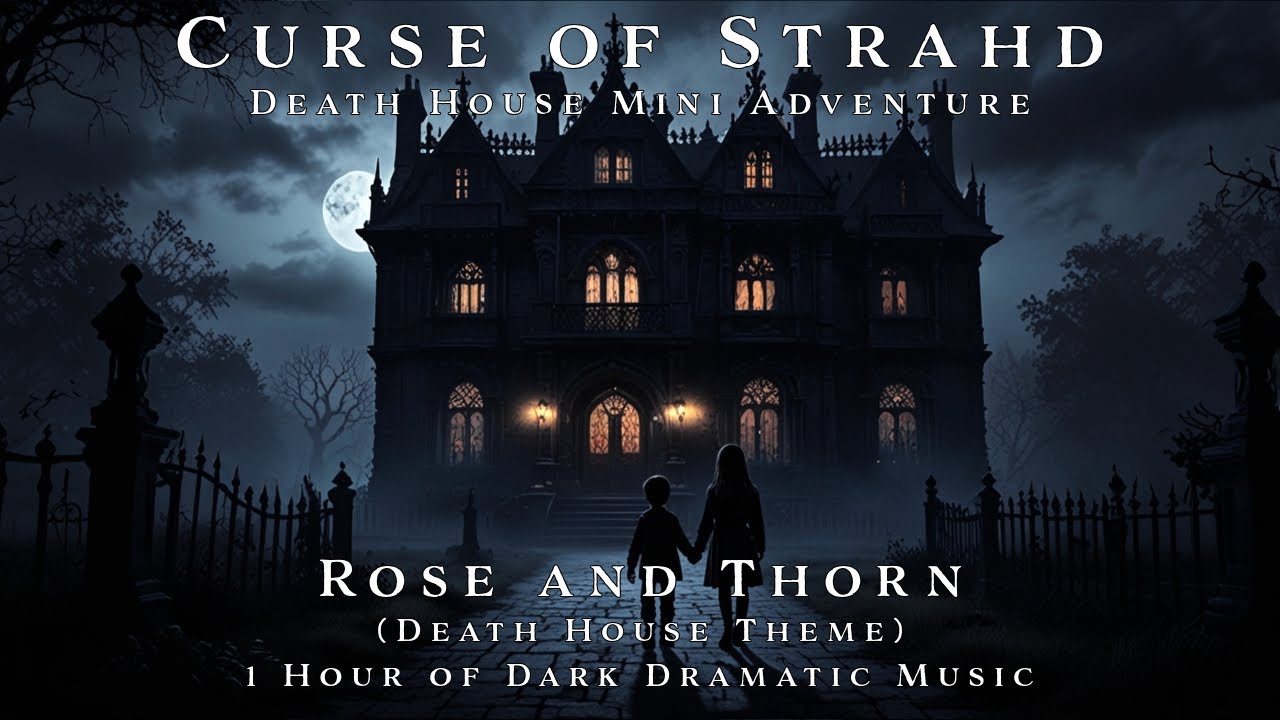 Rose and Thorn | Unofficial Curse of Strahd Soundtrack | 1h TTRPG Dark Dramatic Music | Loop