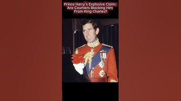 Prince Harry’s Explosive Claim: Are Courtiers Blocking Him From King Charles?