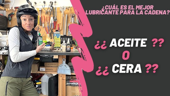 Cómo engrasar la cadena de la bici? Con la cera lubricante superventas -  Showroom