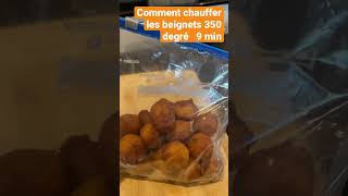 Une autre manière de chauffer les beignets