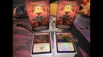 Hour of Devastation Prerelease Deck Tech! Jeskai Control + RG Aggro!