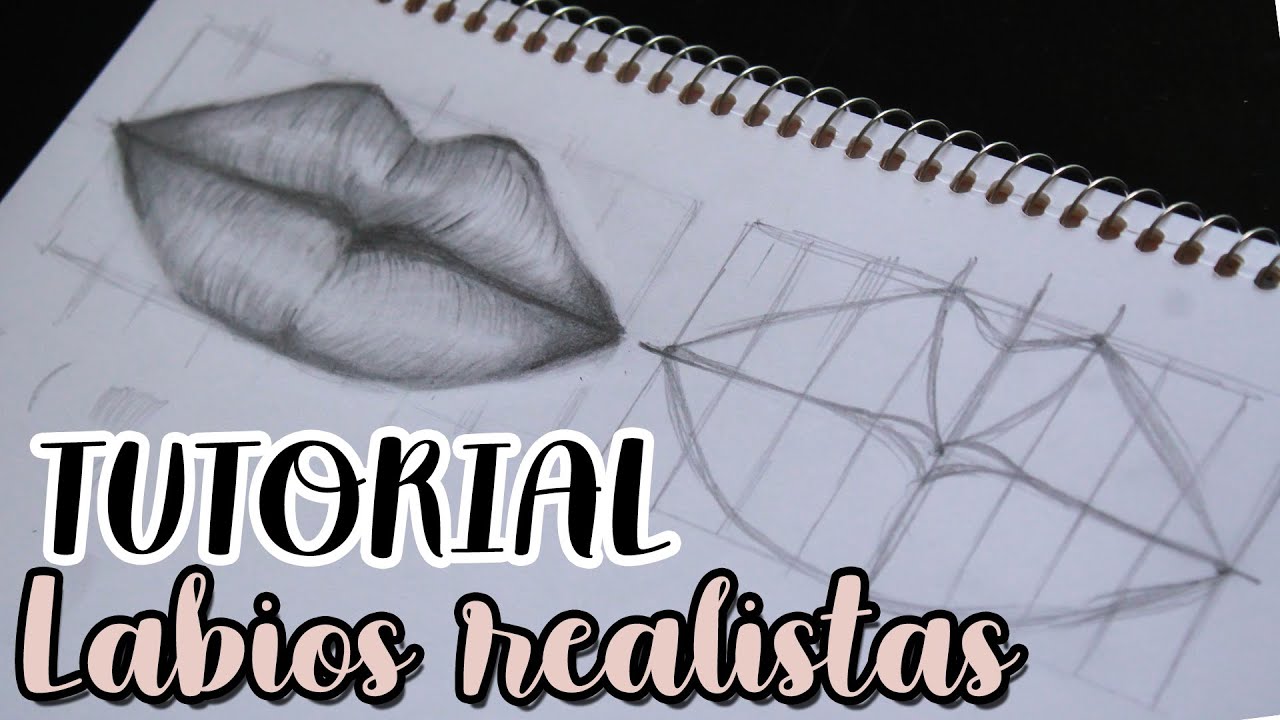 ¿Cómo dibujar labios realistas? [A lápiz] Paso a paso | Kenny Brito ...