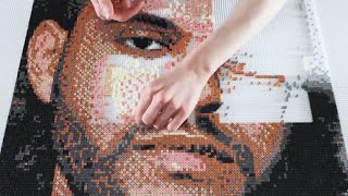 The Weeknd - Perler Bead Art!