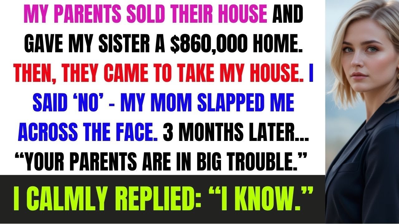 My Parents Gave My Sister a $860K Home. Then, They Came to Take My House. But When I Refused…