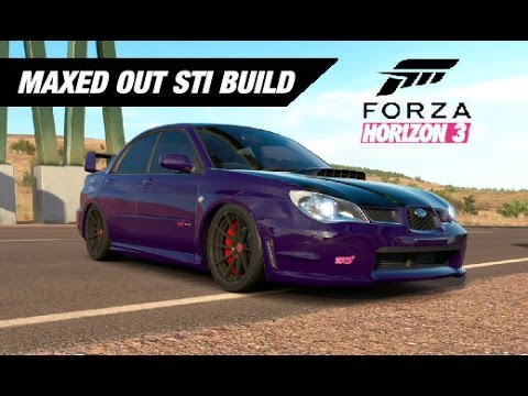 Maxed Out Turbo Subaru WRX STI Build - Horizon 3