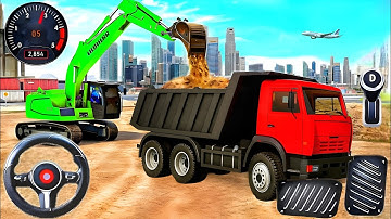 Real Construction Simulator 3D - JCB Excavator Driving Game - Android gameplay #22