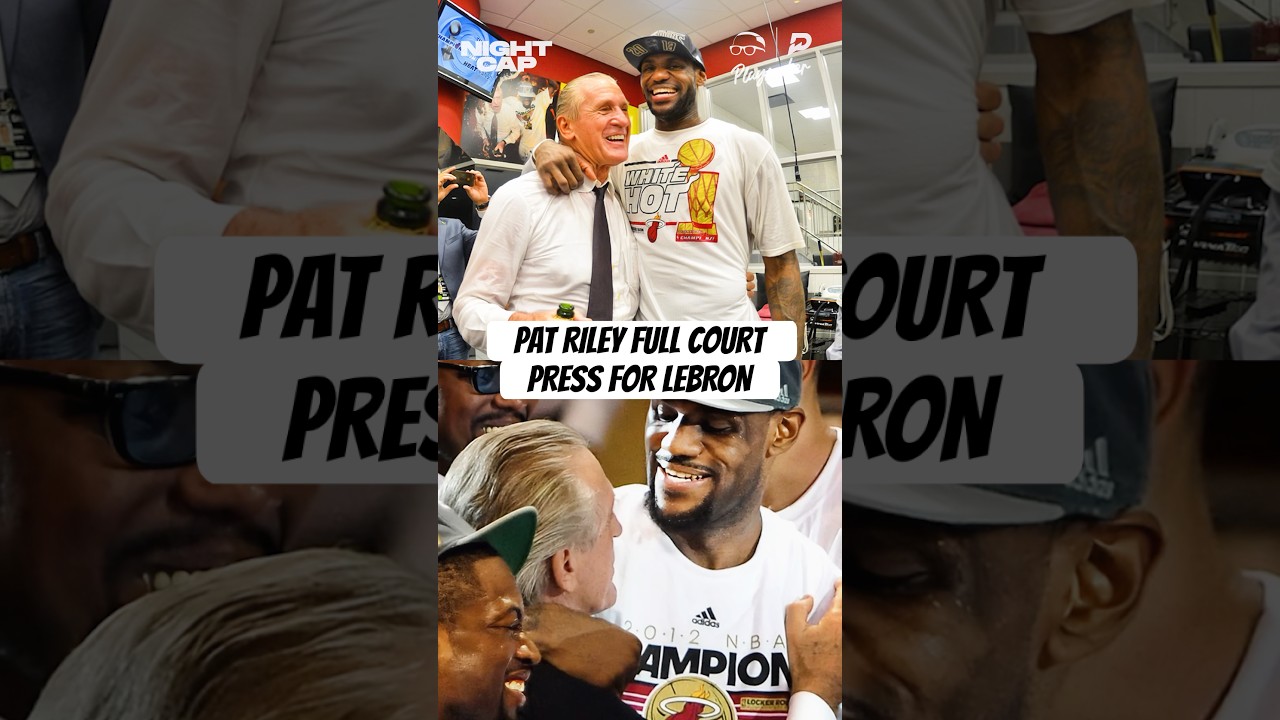 #PatRiley wasn’t hiding his intent on trying to land #LeBron back in #Miami #Nightcap