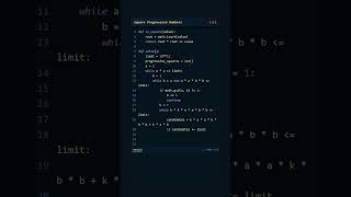 Project Euler #141: Square Progressive Numbers | Python #coding #python #programming