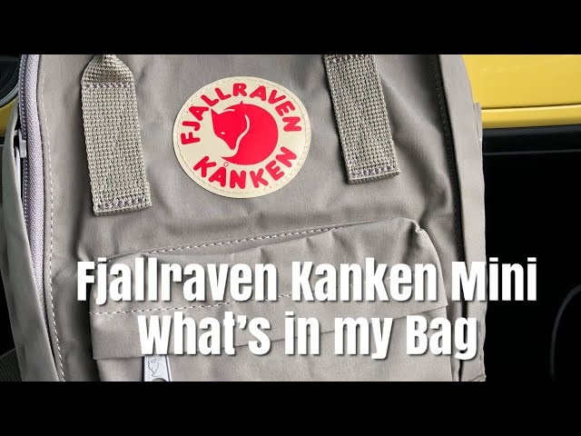 kanken mini backpack fog Fjall Raven Unisex Backpacks Size OS, Color: Pastel Lavender/Confetti Pattern From kids to parents Fjllrven Kanken Mini Backpack -