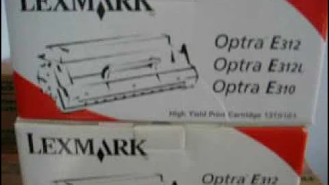 Lexmark Genuine E312 NEW