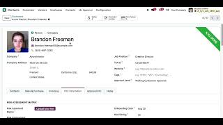 Customer KYC Management - Advance - KYC Expiration & Renewal Flow Odoo