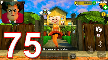 Scary Teacher 3D - Gameplay Walkthrough Part 75 - Miss T Pranked Again Labubu Chapter (iOS, Android)