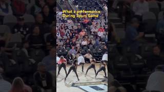 What a performance during Spurs Half Time spurs halftime dance nba youtubeshorts ytshorts