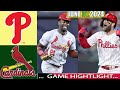 St.Louis Cardinals vs. Philadelphia Phillies (06/02/24) GAME HIGHLIGHTS | MLB Season 2024