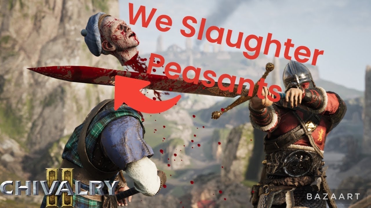 We Slaughter Peasants in Chivalry 2 road to max the winter war campaign