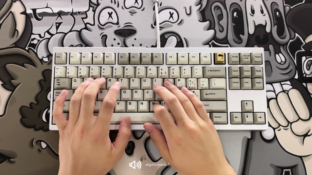 The Best TKL Ever - Shelby80 with Zaku Switches Typing Sounds