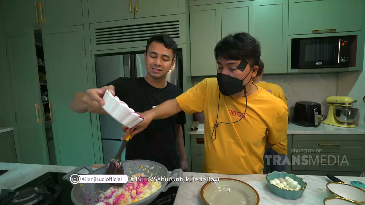 PAPA RAFFI MENYIAPKAN SAHUR SERBA PINK UNTUK RATU GIGI | JANJI SUCI (24/4/21) P1