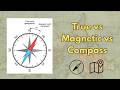 True North vs Magnetic North vs Compass North | CPL Guide