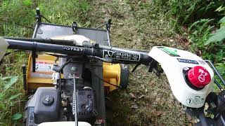 イセキアグリ歩行型草刈り機 ぷちモア VRS500-W ハンマーナイフ