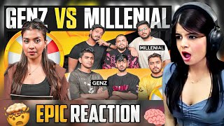 Krutika Reaction on 🤯Who's Smarter GENZ VS MILLENIAL🔥*Epic Reaction*