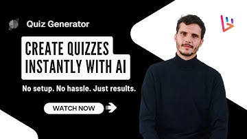 Turn Any Document into Interactive Quizzes Instantly with AI Quiz Generator!