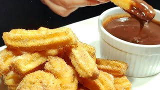 Churros con tips para que no exploten by Cocina Facil de Rosana 1,648 views 1 month ago 8 minutes, 26 seconds