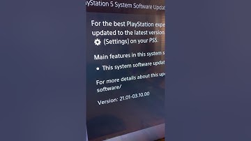 NEW PS5 System Software update 21.01-03.10.00  "IMPROVES SYSTEM PERFORMANCE"