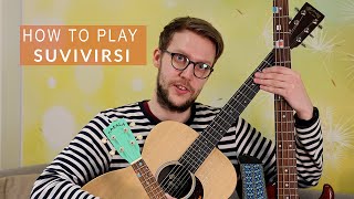 How to play Suvivirsi - soitonopetusvideo