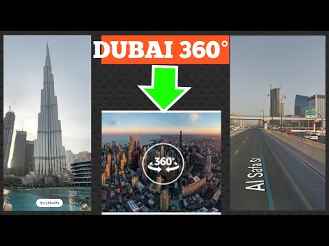 dubai kaise dekhen 360° main, how to dubai 360°view