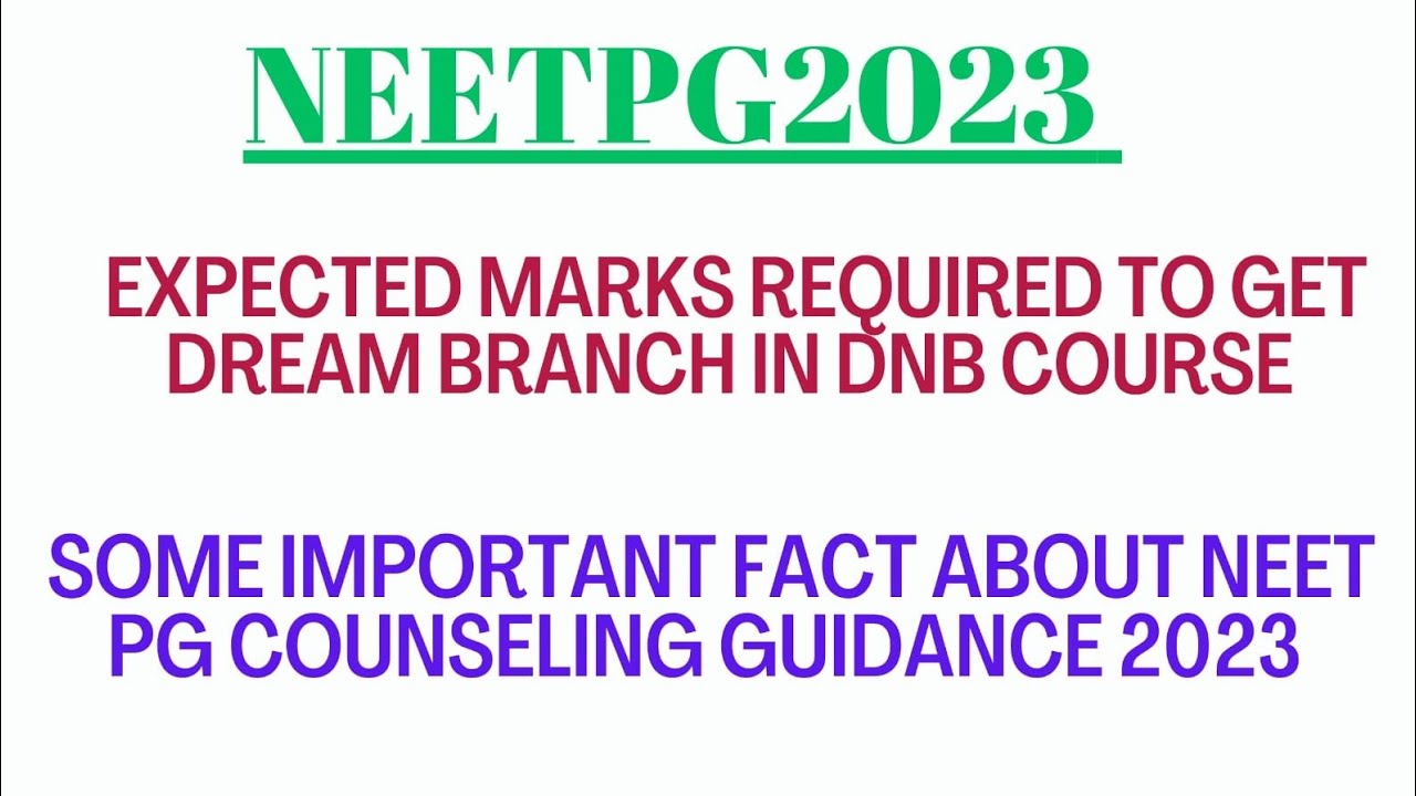 #neetpg2023 expected marks required to get dream branch in dnb course #neetpg2023 expected marks required to get dream branch in dnb course