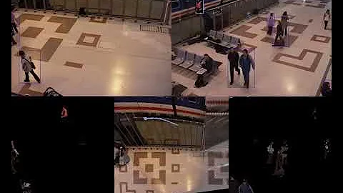 Occlusion Aware Tracker by Topcu et al , applied to PETS 2006 Dataset scenario 6