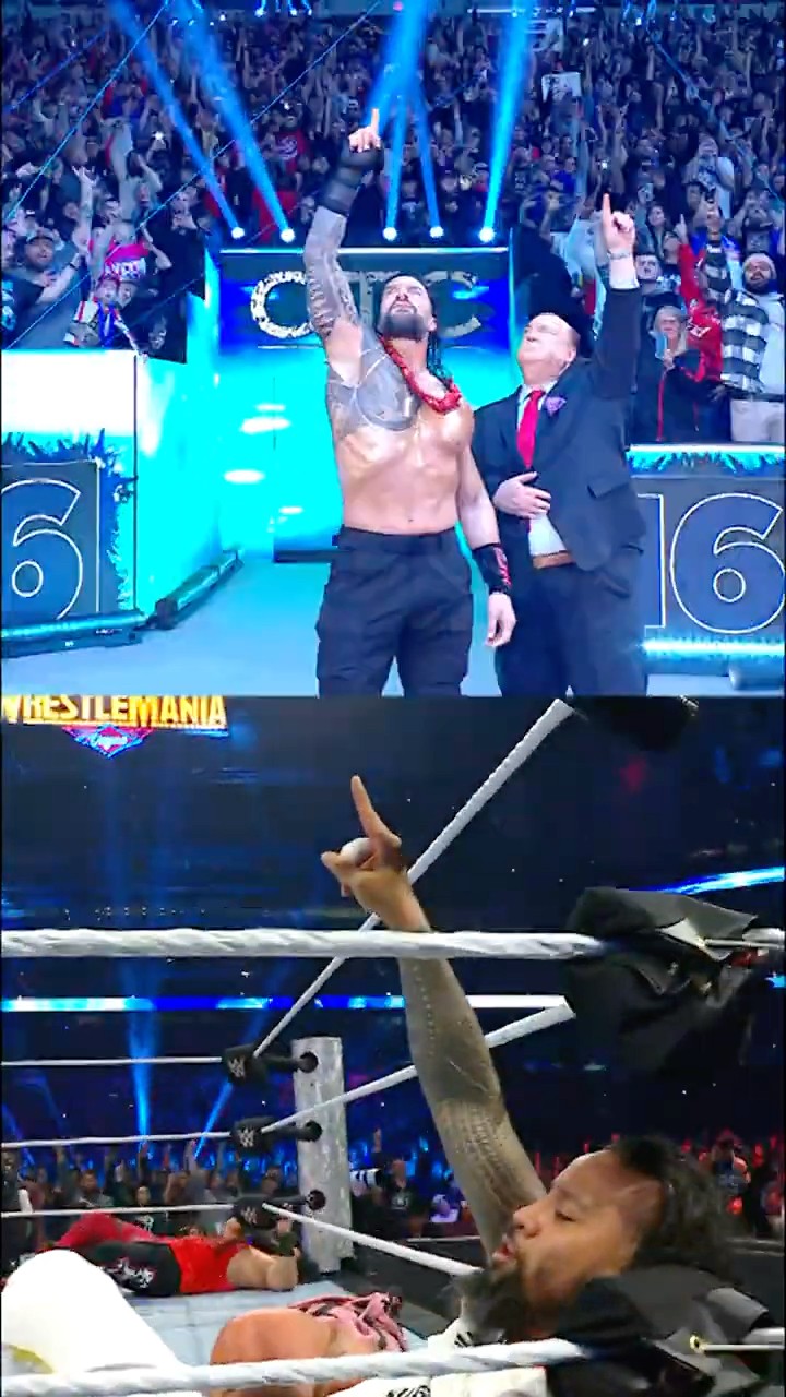 Big Jim was going to acknowledge Roman Reigns no matter what it took ☝