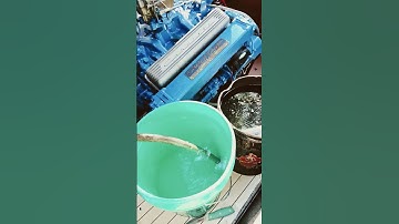 Checking Water Pump on 1962 Chris Craft Holiday