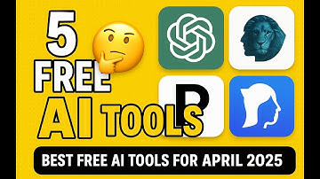 Top 5 FREE AI Tools That Feel Illegal To Use (April 2025)