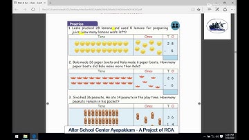 Rotary Club of Ambattur Class 2nd Maths Numbers Part 16 Statement sums