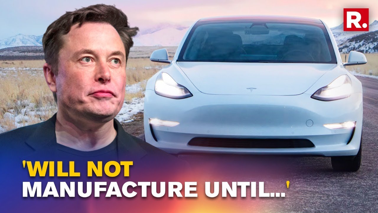 Elon Musk Unveils Condition To Set Up Tesla Manufacturing Plant In