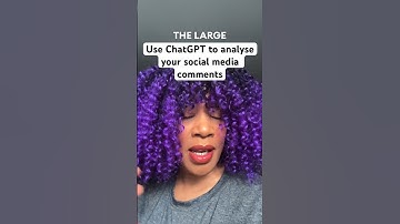 Use ChatGPT to analyse your social media comments #chatgpt #socialmedia #dataanalysis