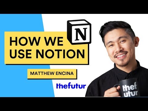 How We Use Notion  | The Futur Edition | A Chat with Matthew Encina