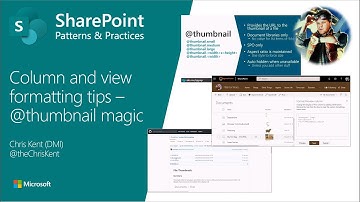 Community Demo -  @thumbnail magic with column and view formatting